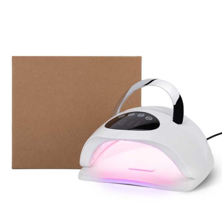 Lampada UV/LED per unghie 258W per smalti ibridi, gel e gel acrilici, bianca X17 MAX - Lady&Oscar