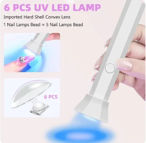 AORLIS LAMPADA UV/LED PER UNGHIE PORTATILE 18W - Lady&Oscar