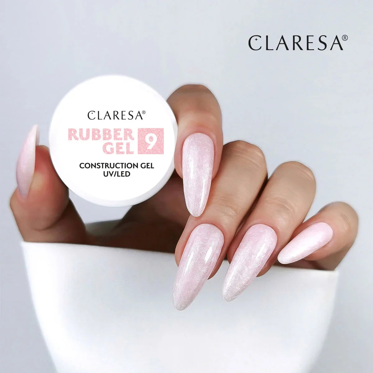 Claresa - Rubber Gel - Construction Gel UV/LED - 9 - Lady&Oscar