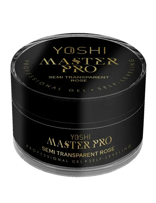 Yoshi Master PRO Gel UV LED Semi Transparent Rose 15 ml - Lady&Oscar