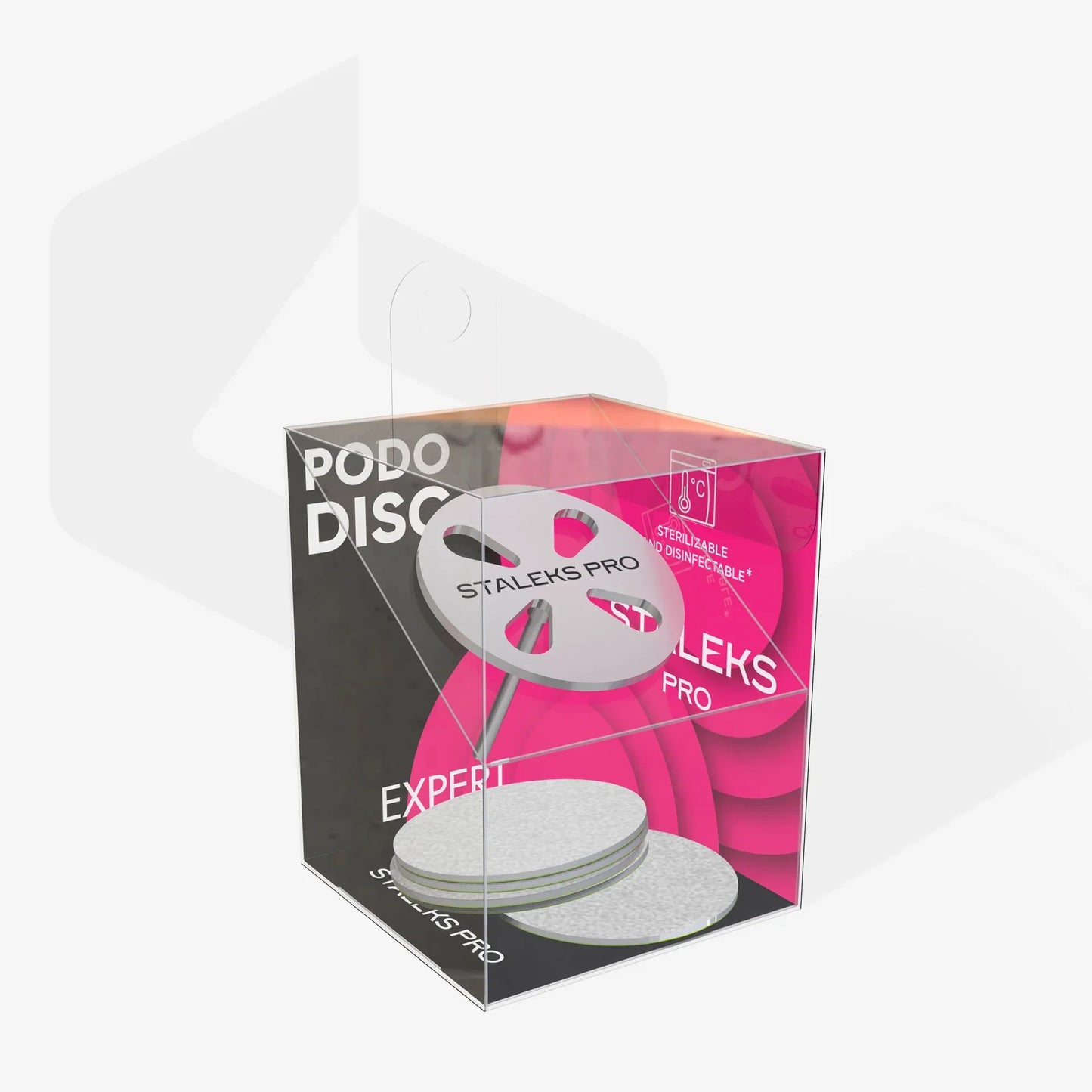 Disco per pedicure PODODISC EXPERT L completo di lima sostituibile grana 180 5 pz (10 mm) - Lady&Oscar