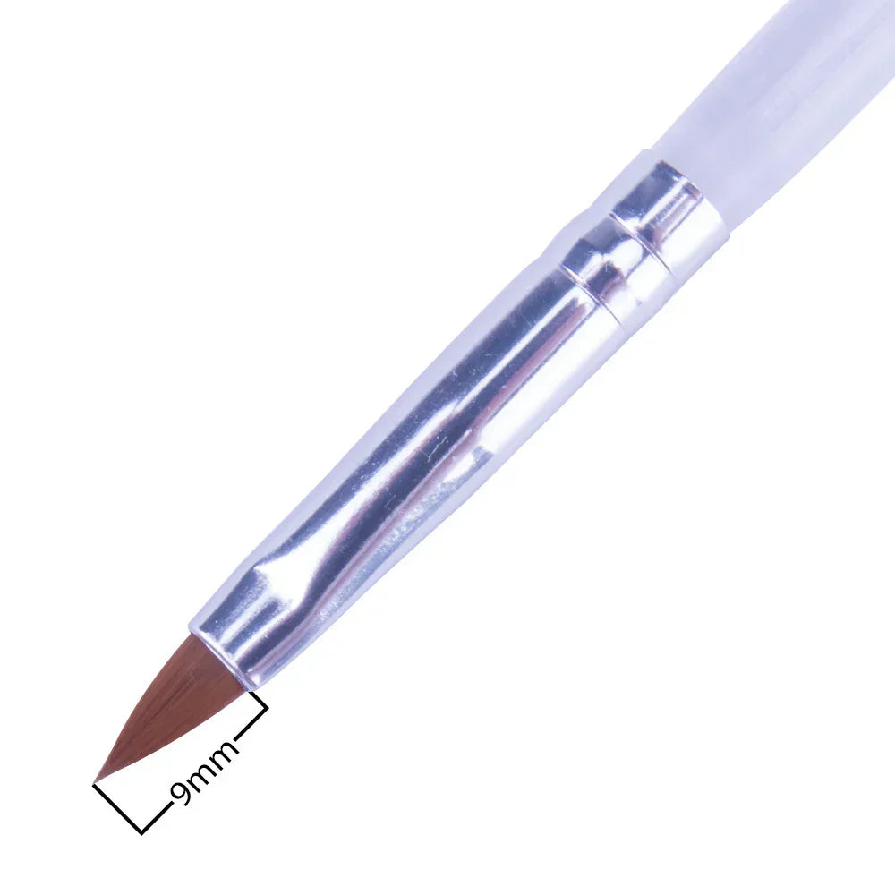 Pennello universale trasparente per decorazioni acriliche e gel acquerello n° 4 Mollylac - Lady&Oscar