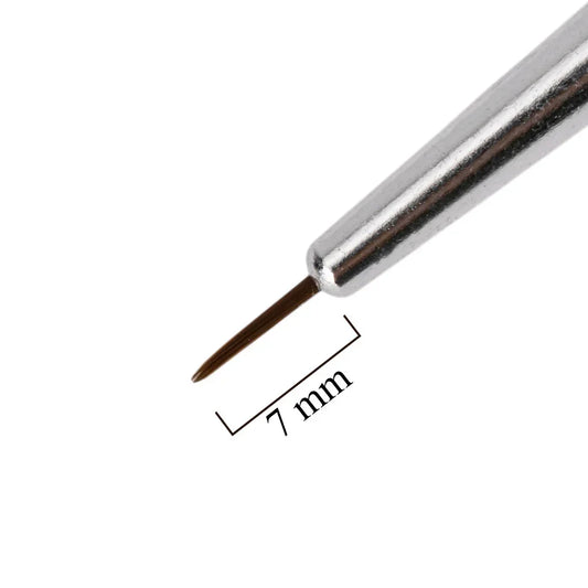 Pennello per nail art nero NTN Premium, misura 000 - Lady&Oscar