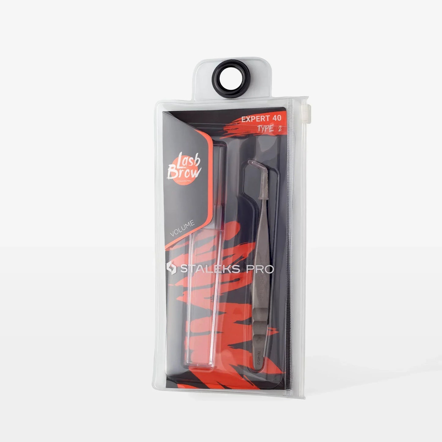 Pinzetta professionale per ciglia EXPERT 40 TIPO 2 (a forma di L, 70 ') - Lady&Oscar