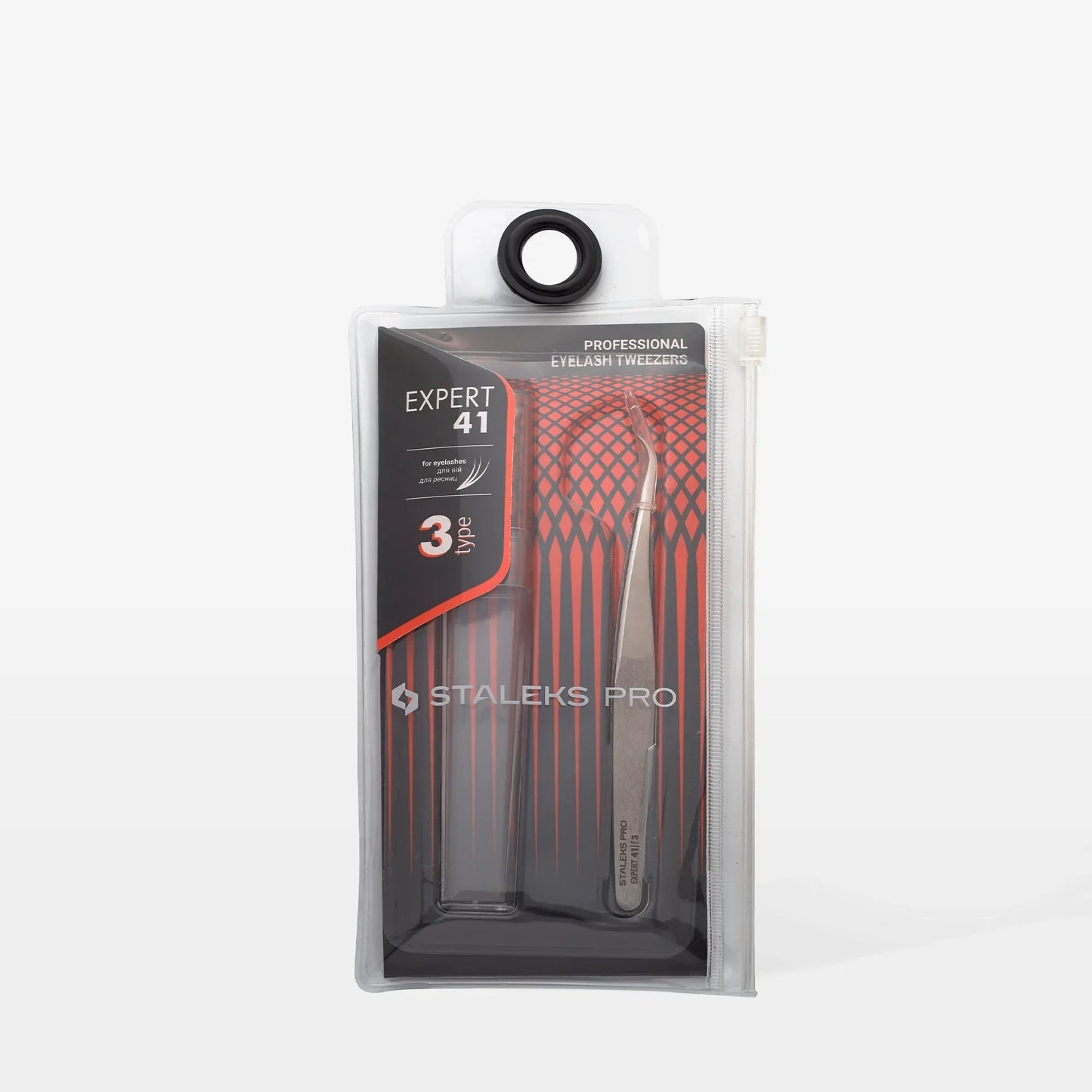 Pinzetta professionale per ciglia EXPERT 41 TIPO 3 (curva) - Lady&Oscar