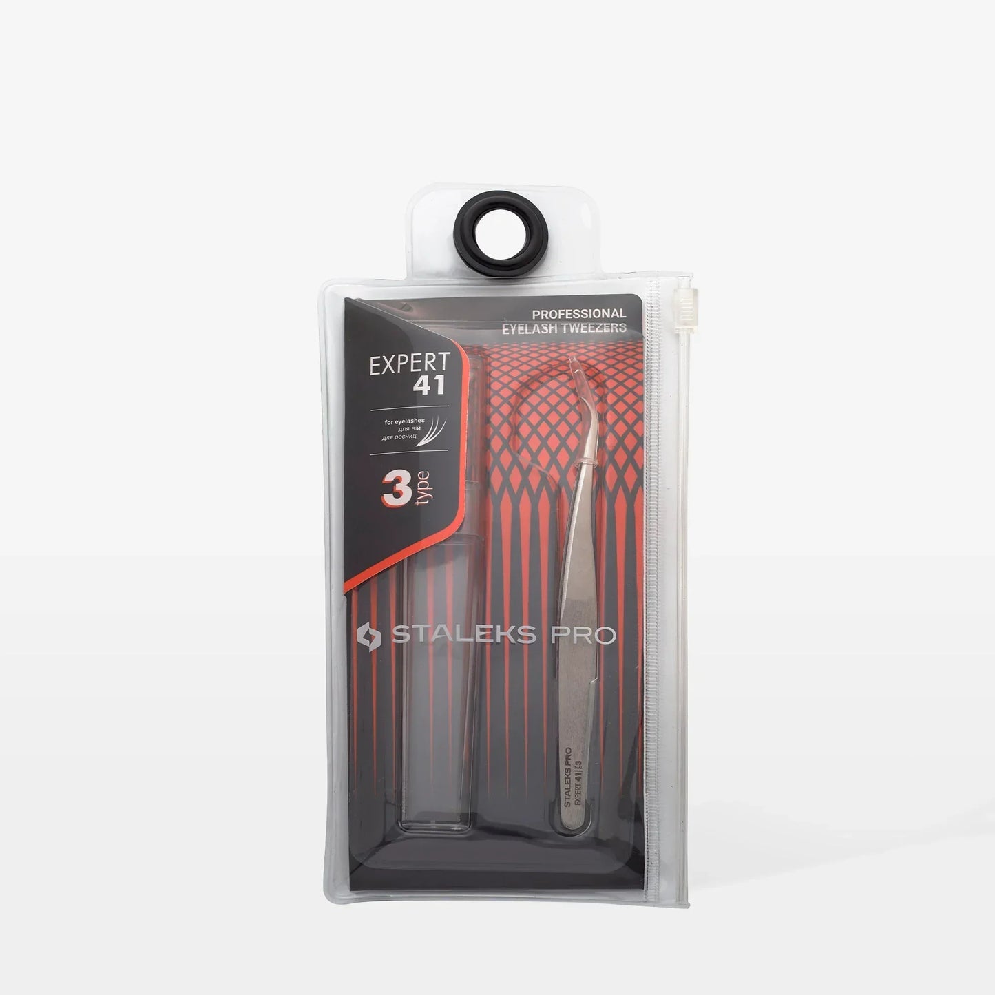 Pinzetta professionale per ciglia EXPERT 41 TIPO 3 (curva) - Lady&Oscar