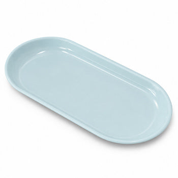 Vassoio porta attrezzi in plastica azzurro per attrezzi nail art