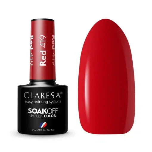 Claresa Smalto Semipermanente 419 Red - 5g - Lady&Oscar