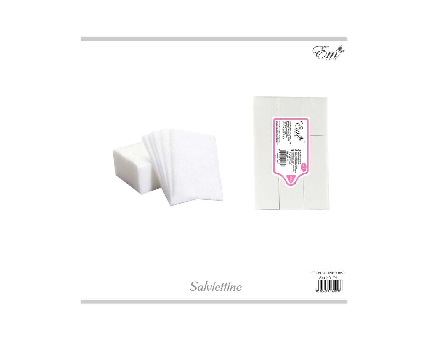 salviettine 1000 pezzi EM - Lady&Oscar