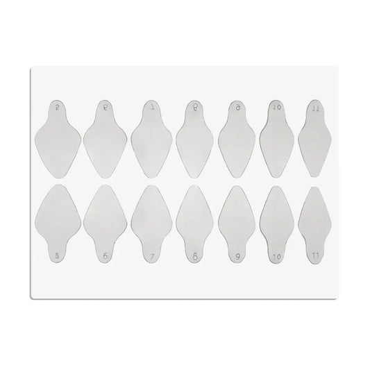 DUAL FORM FRENCH STICKER 24 pz Mollylac - Lady&Oscar