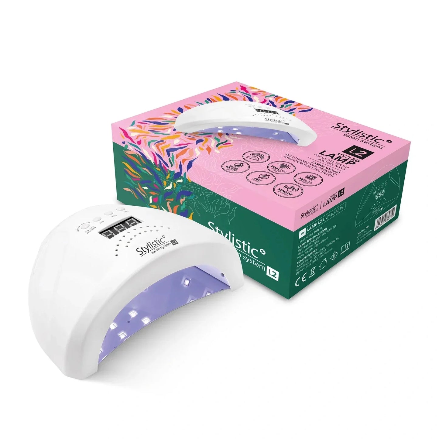 Lampada UV/Led Stylistic 48w dual led - Lady&Oscar