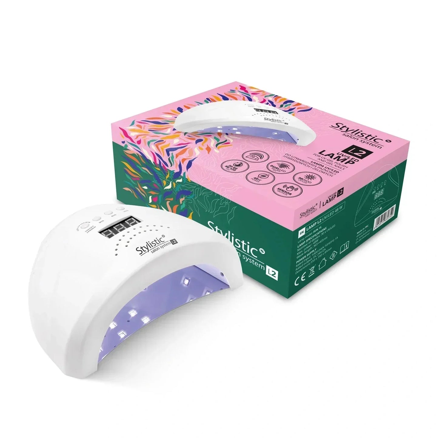 Lampada UV/Led Stylistic 48w dual led - Lady&Oscar