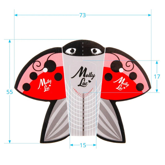 Cartine Coccinella 500 pz MollyLac - Lady&Oscar