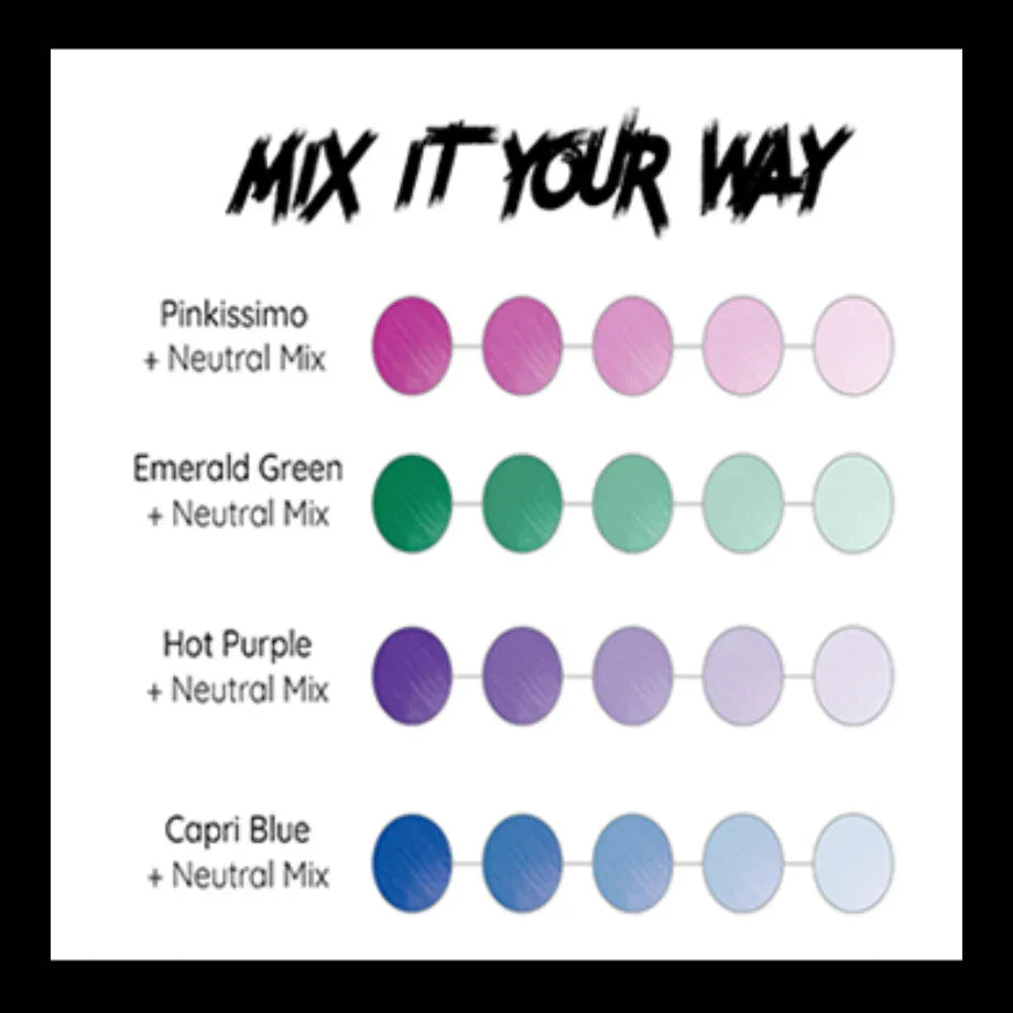 Crazy Color - Tintura Semipermanente per Capelli - Lady&Oscar