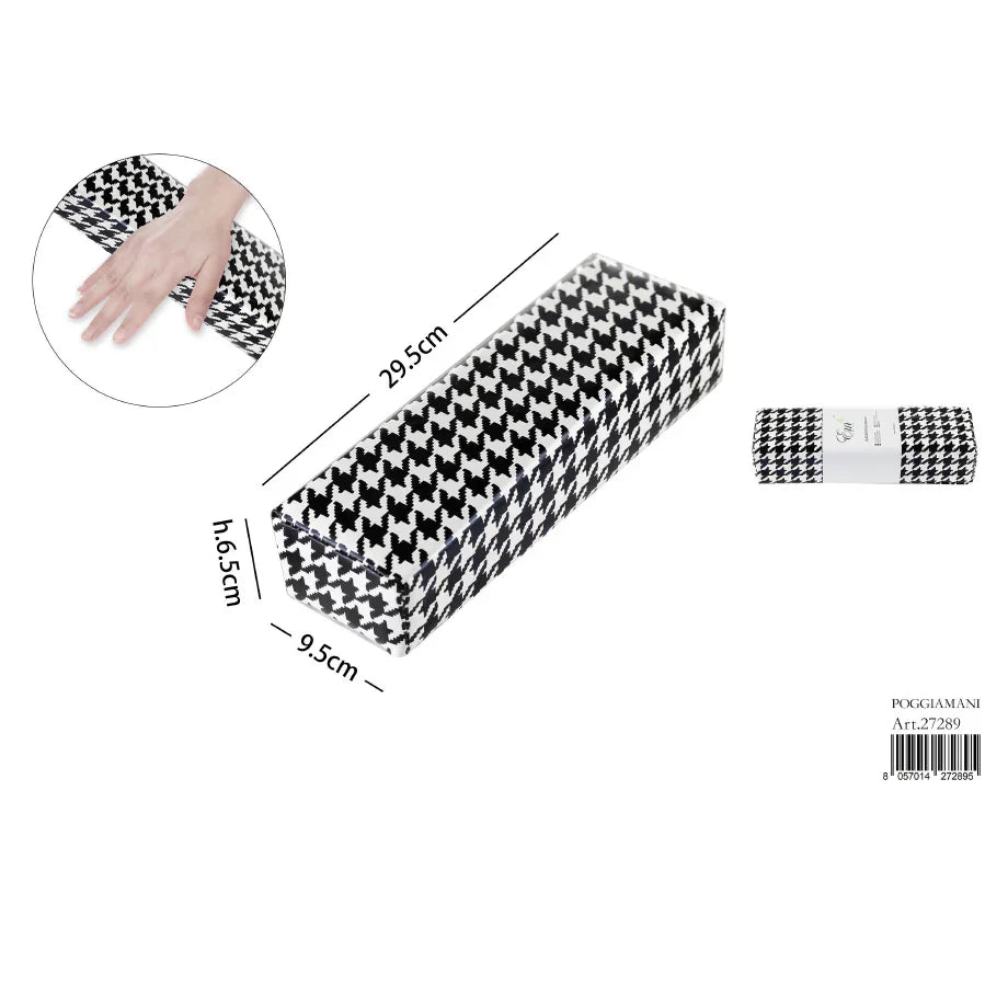 Cuscino Poggia Mani - Effetto Pied Poule EM - Lady&Oscar