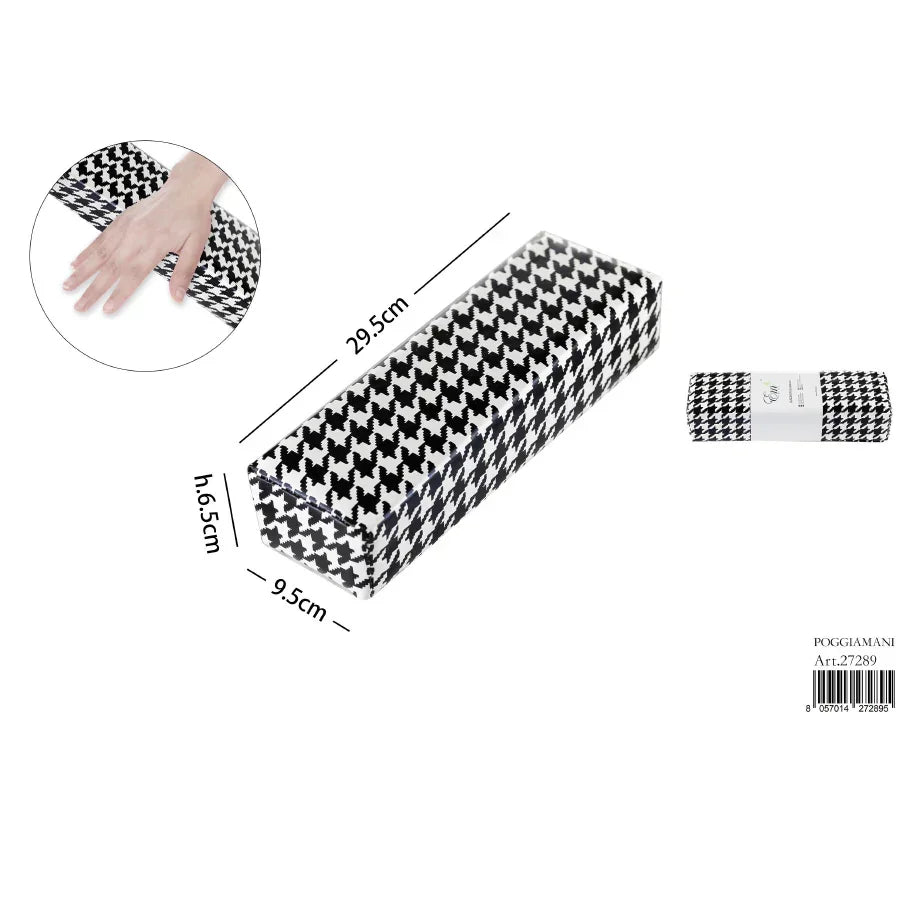 Cuscino Poggia Mani - Effetto Pied Poule EM - Lady&Oscar