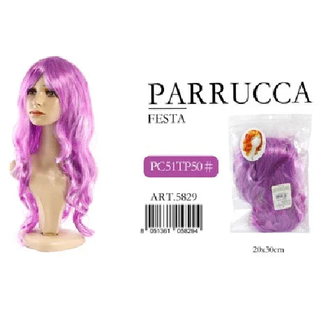 Parrucche Colorate Lunghe Mosse - Lady&Oscar