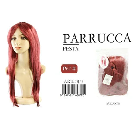 Parrucche Colorate Lunghe Lisce - Lady&Oscar