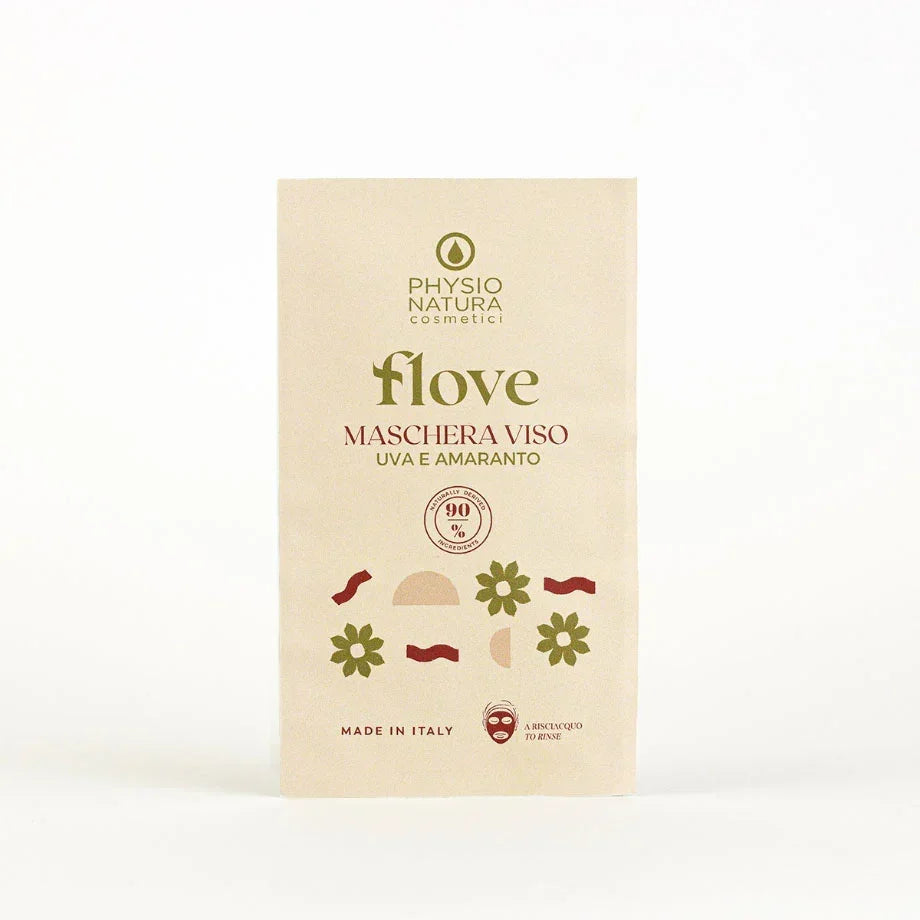Physio Natura - Maschera Viso Uva e Amaranto - Lady&Oscar