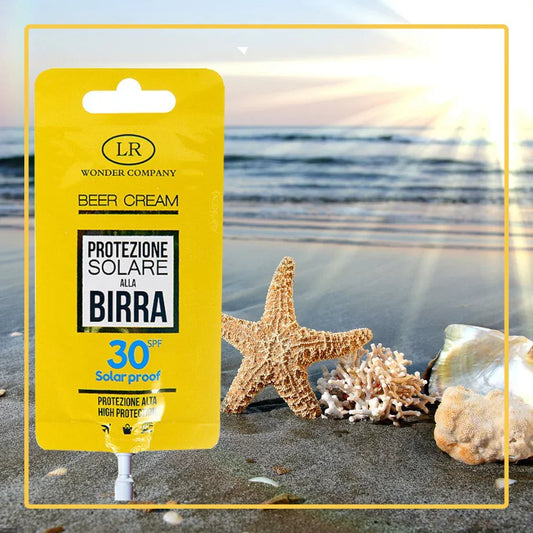 LR Wonder Company - Beer Cream Protezione Solare in Bustina 15ml - Lady&Oscar