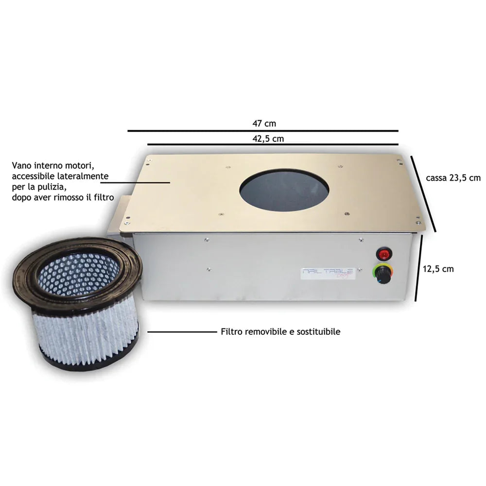 Aspiratore da incasso Cyclon Pro R2 - Lady&Oscar