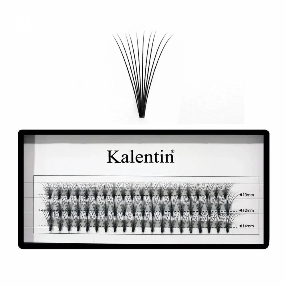 Kalentin - Ciuffetti Ciglia 10 peli 14mm (0,7) - Lady&Oscar