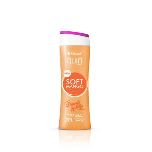 Silcare - Shower Gel QUIN Con Lanolina 250 ml Mango, Vanilla, Cherry - Lady&Oscar