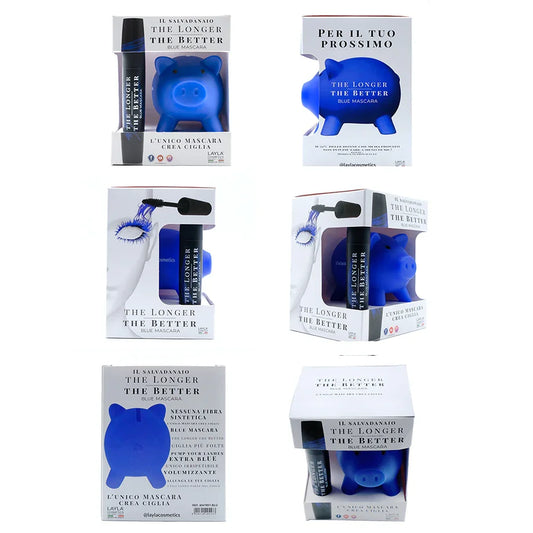 Layla - The Longer The Better - Mascara + Salvadanaio "Il Maialino" - Lady&Oscar