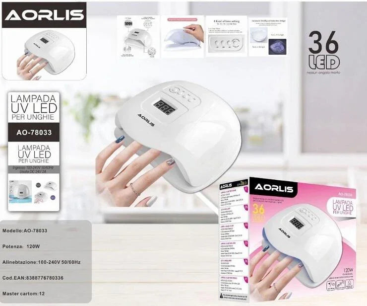 Lampada Uv/Led Aorlis - 48W - Lady&Oscar