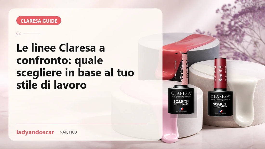 Le linee Claresa a confronto: quale scegliere in base al tuo stile di lavoro