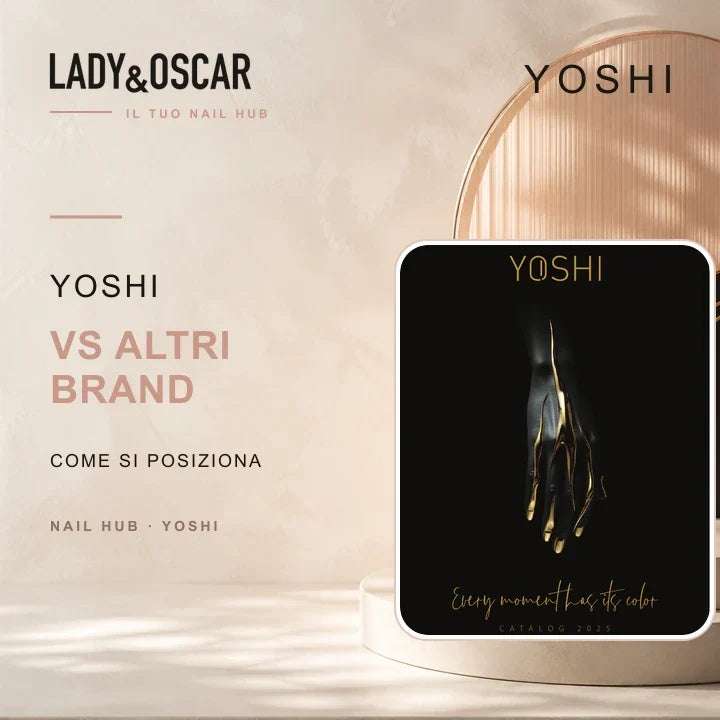 Yoshi vs altri brand professionali: come si posiziona nel Nail Hub