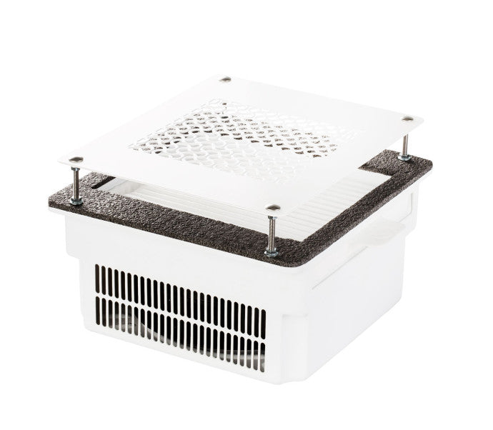 Aspiratore per polvere di unghie da incasso Teri 800 bianco con rete bianca