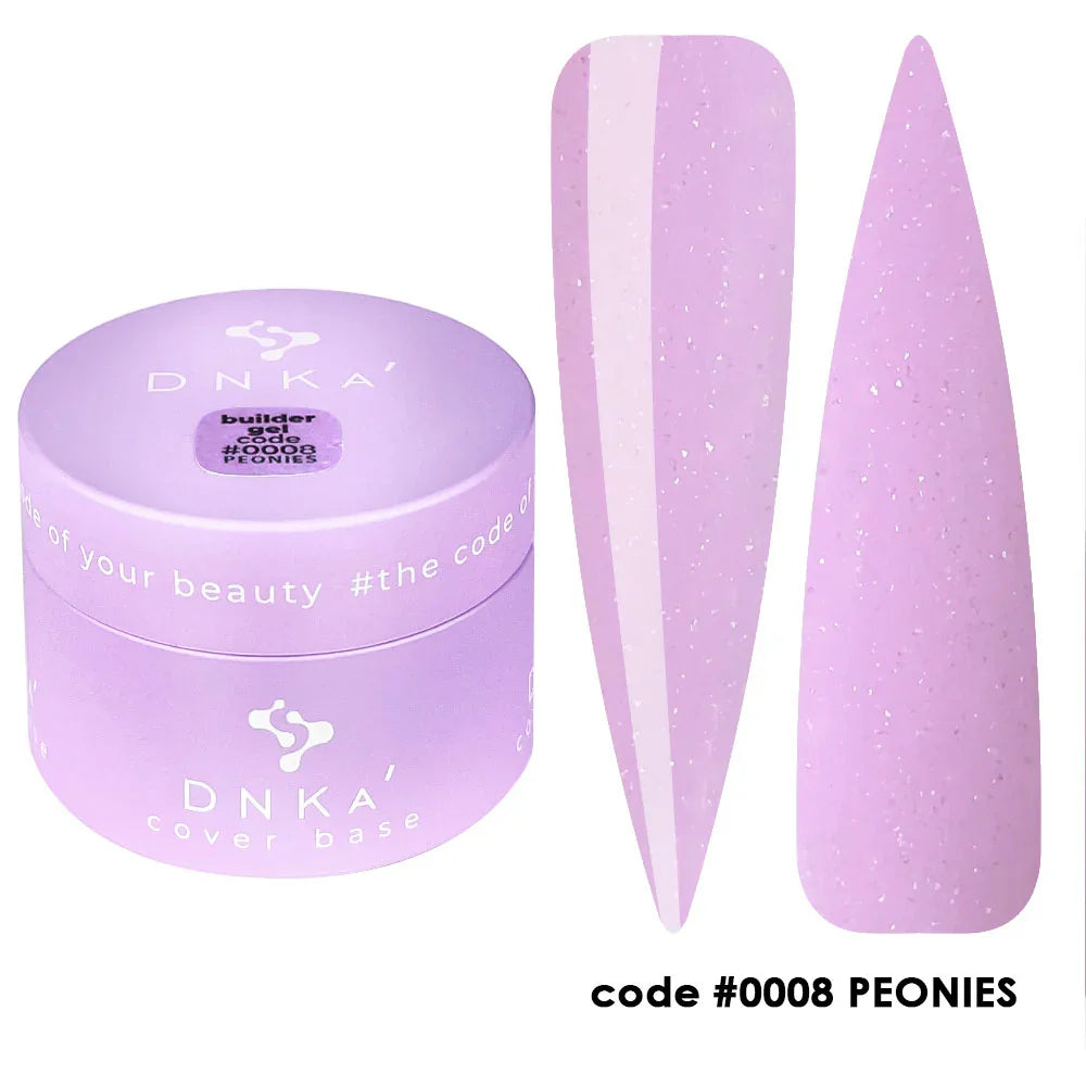 DNKa Builder Gel #0008 Peonies 30 ml - Lady&Oscar