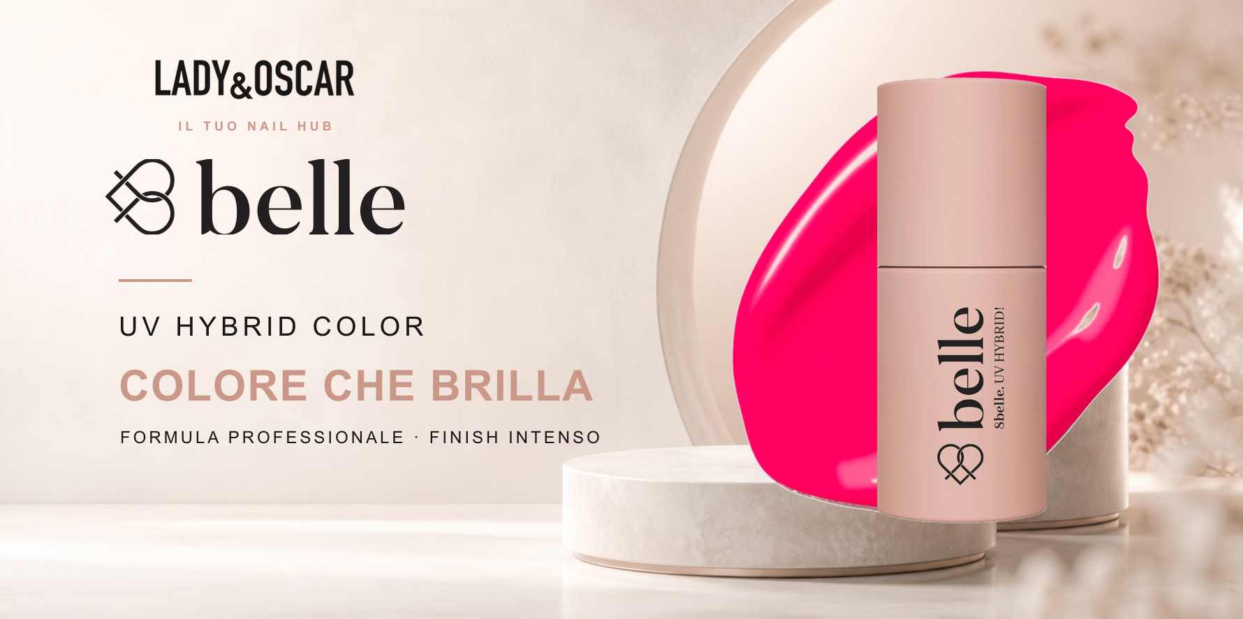8Belle UV Hybrid Color – smalto professionale colore intenso e brillante
