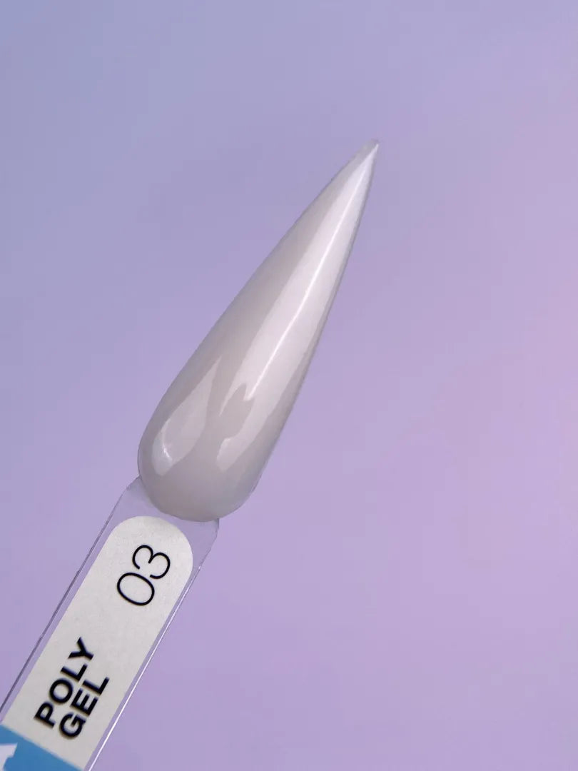 Lunamoon Poly Gel nr 3 30ml - applicazione