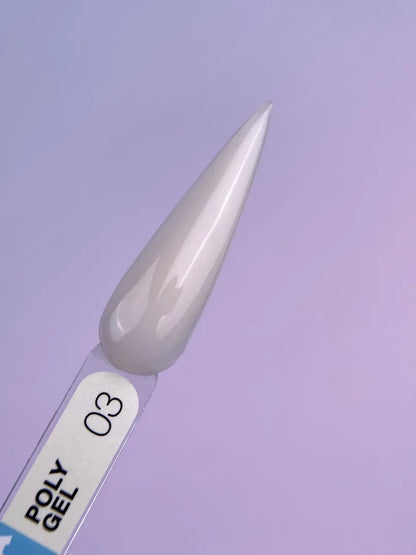 Lunamoon Poly Gel nr 3 30ml - applicazione