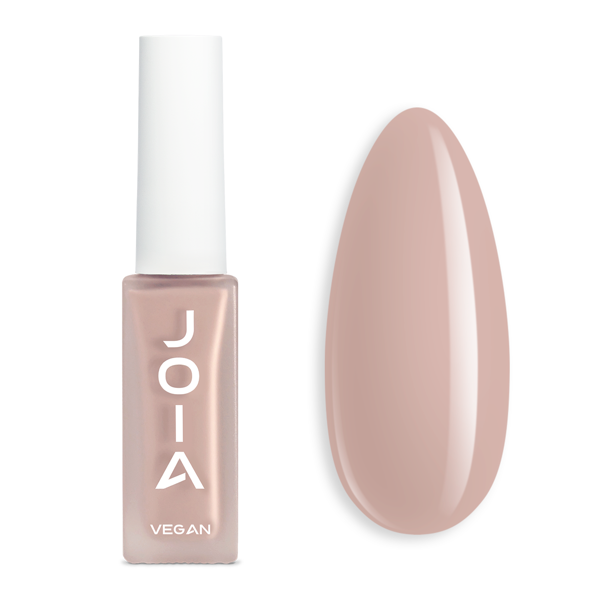 Nail care polish 4in1 JOIA vegan, 04 Nude horizon, 8ml