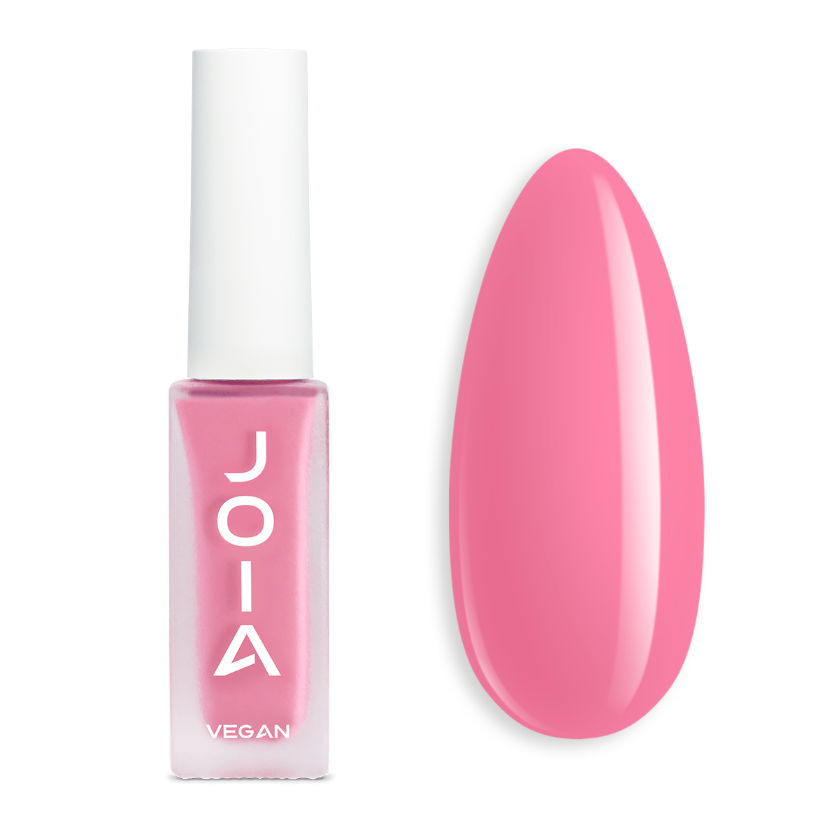 Nail care polish 4in1 JOIA vegan, 06 Pink voltage, 8ml