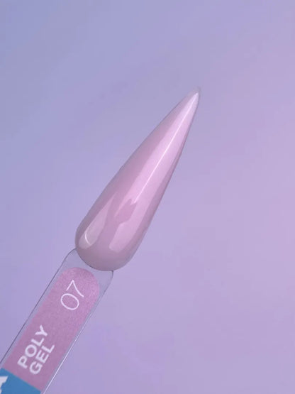 Lunamoon Poly Gel nr 7 30ml - applicazione