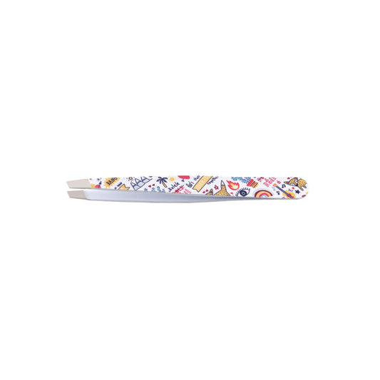 Pinza obliqua cm 9,5 decoro ROCK&ROLL