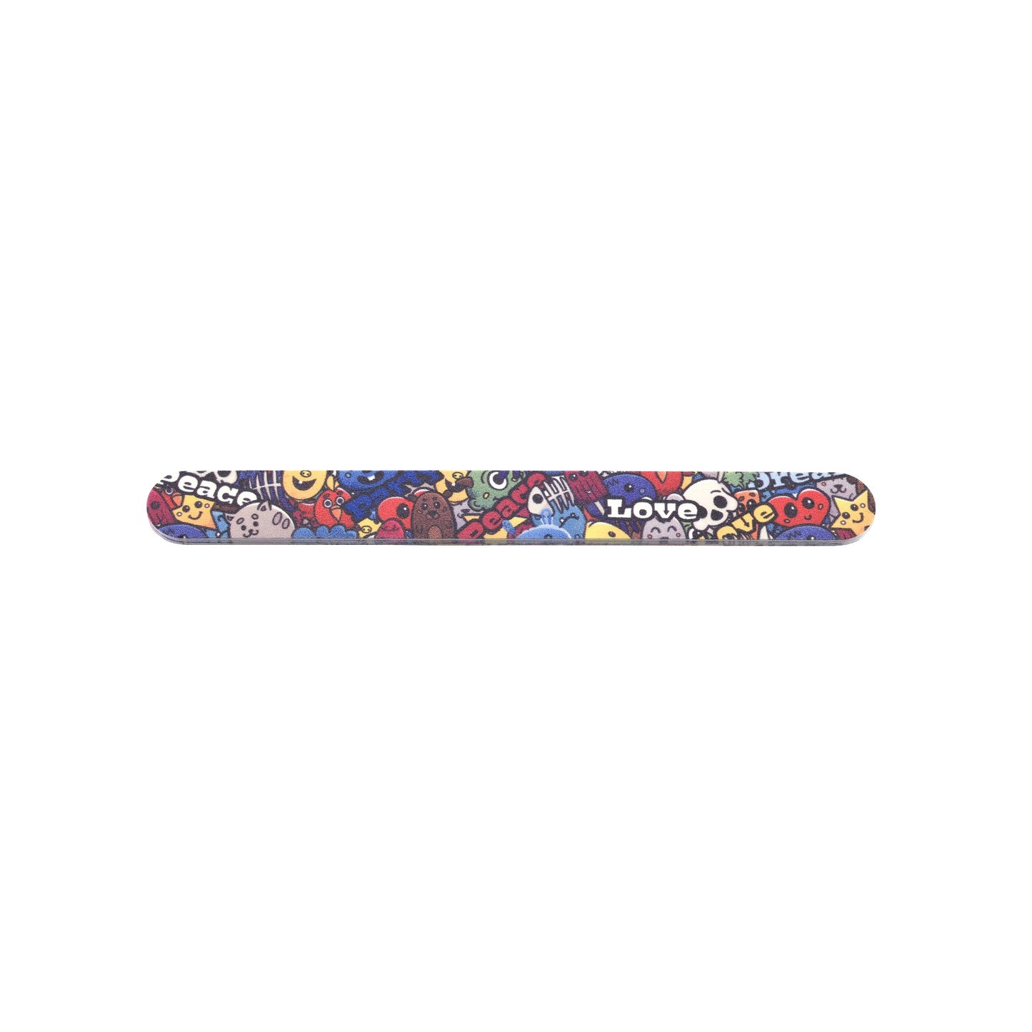 Lima per unghia grana 150/240 decoro LOVE&PEACE
