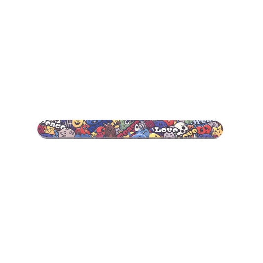 Lima per unghia grana 150/240 decoro LOVE&PEACE