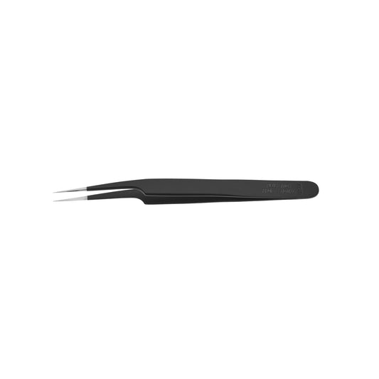 X-CARE INOX + Pinza spillo curva, inox, cm 13 NERA