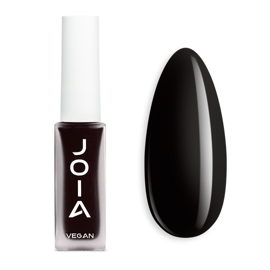 Nail care polish 4in1 JOIA vegan, 10 Perfect black, 8ml
