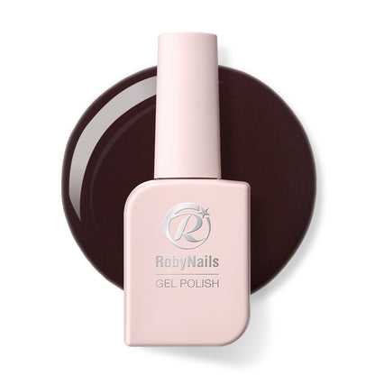 Gel Polish Dark Rouge 8 ml RobyNails smalto semipermanente