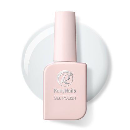 Gel Polish French White 8 ml RobyNails smalto semipermanente