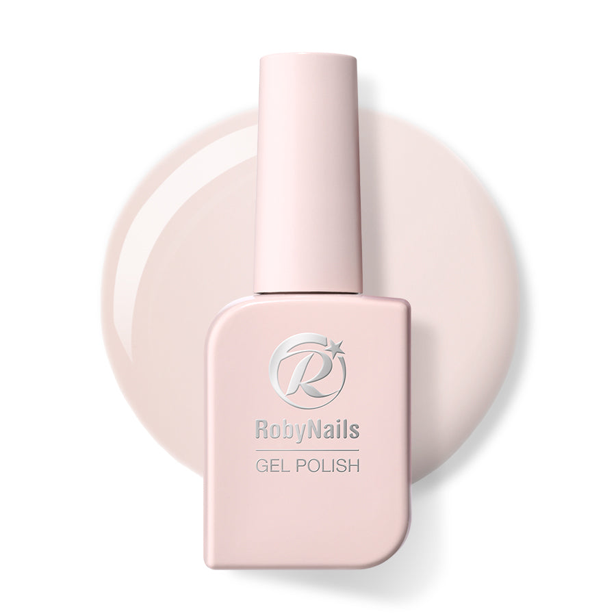 Gel Polish Cream Pink 8 ml RobyNails smalto semipermanente