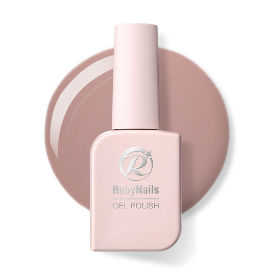 Gel Polish Warm Beige 8 ml RobyNails smalto semipermanente