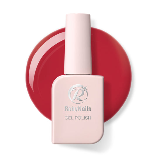 Gel Polish Fiesta Red 8 ml RobyNails smalto semipermanente