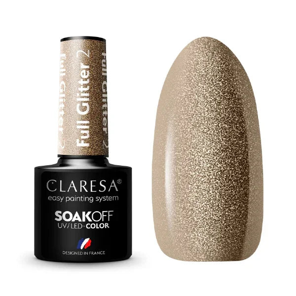 Claresa Smalto Semipermanente 2 Full Glitter - 5g - Lady&Oscar